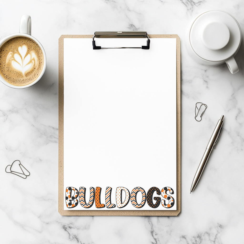 Bulldogs Notepad 1