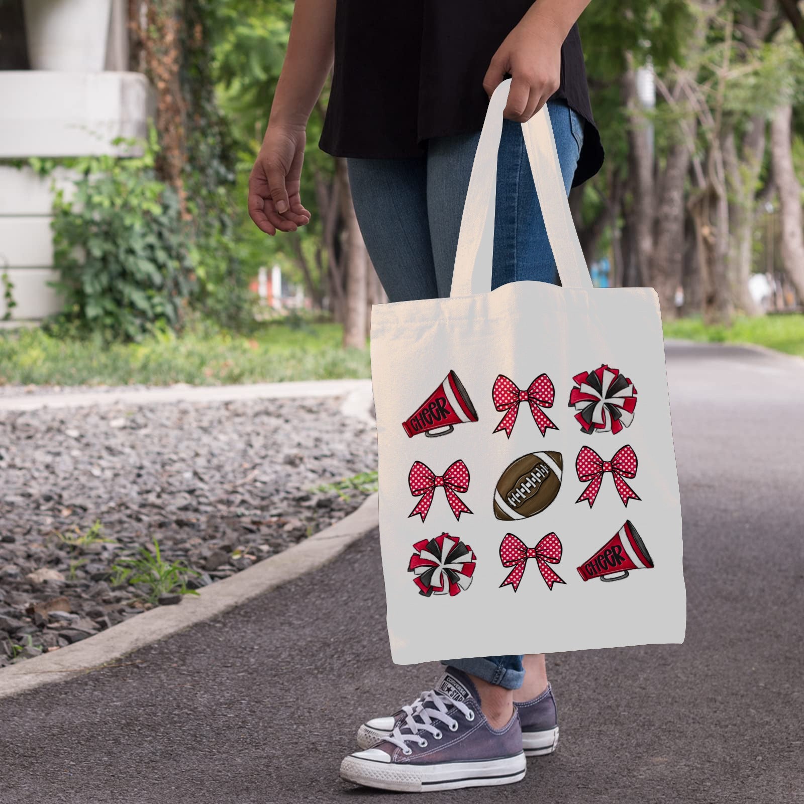 Cheering Chiefs Tote Bag