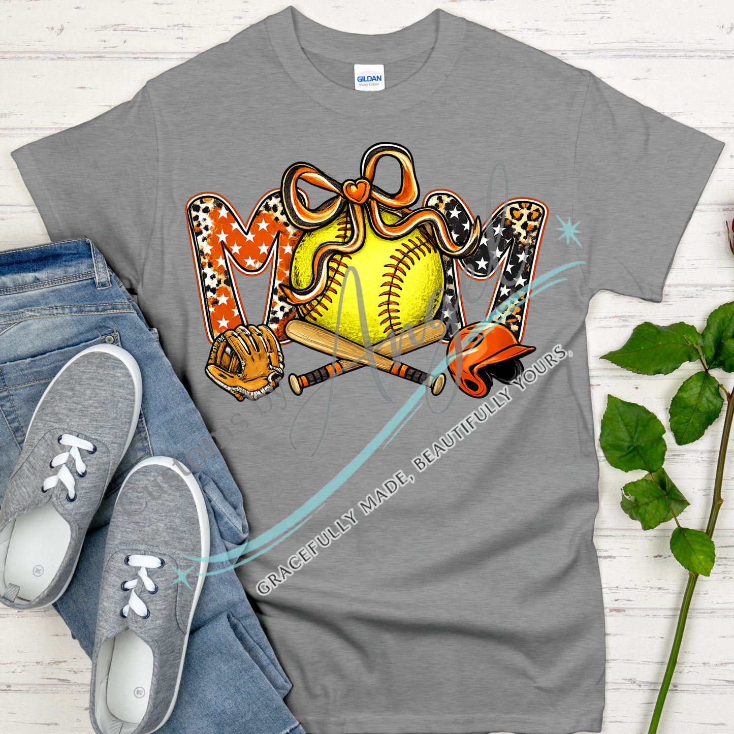 Bulls Gap Baseball/Softball Family T-Shirt