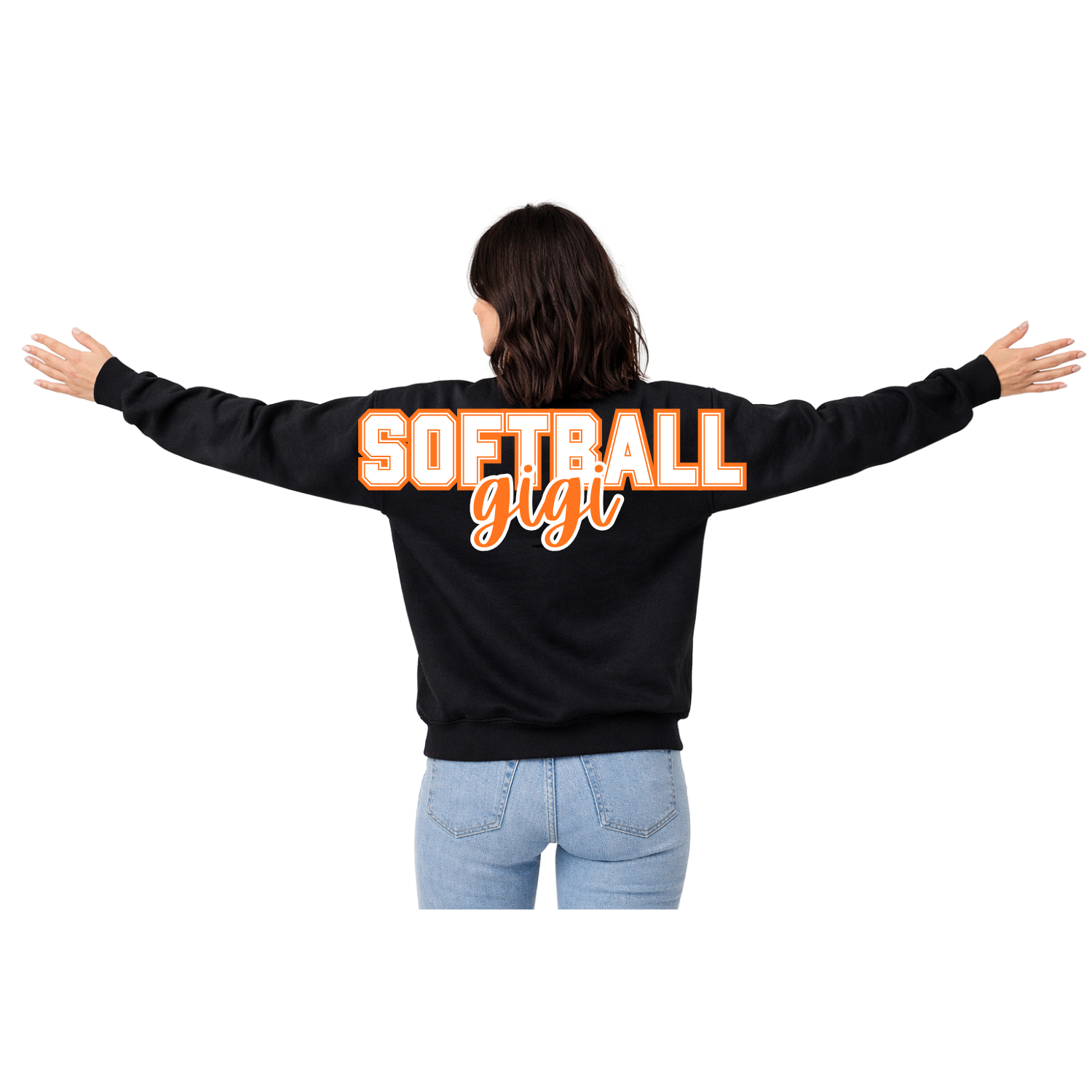 Personalized Softball/Baseball Sweatshirt