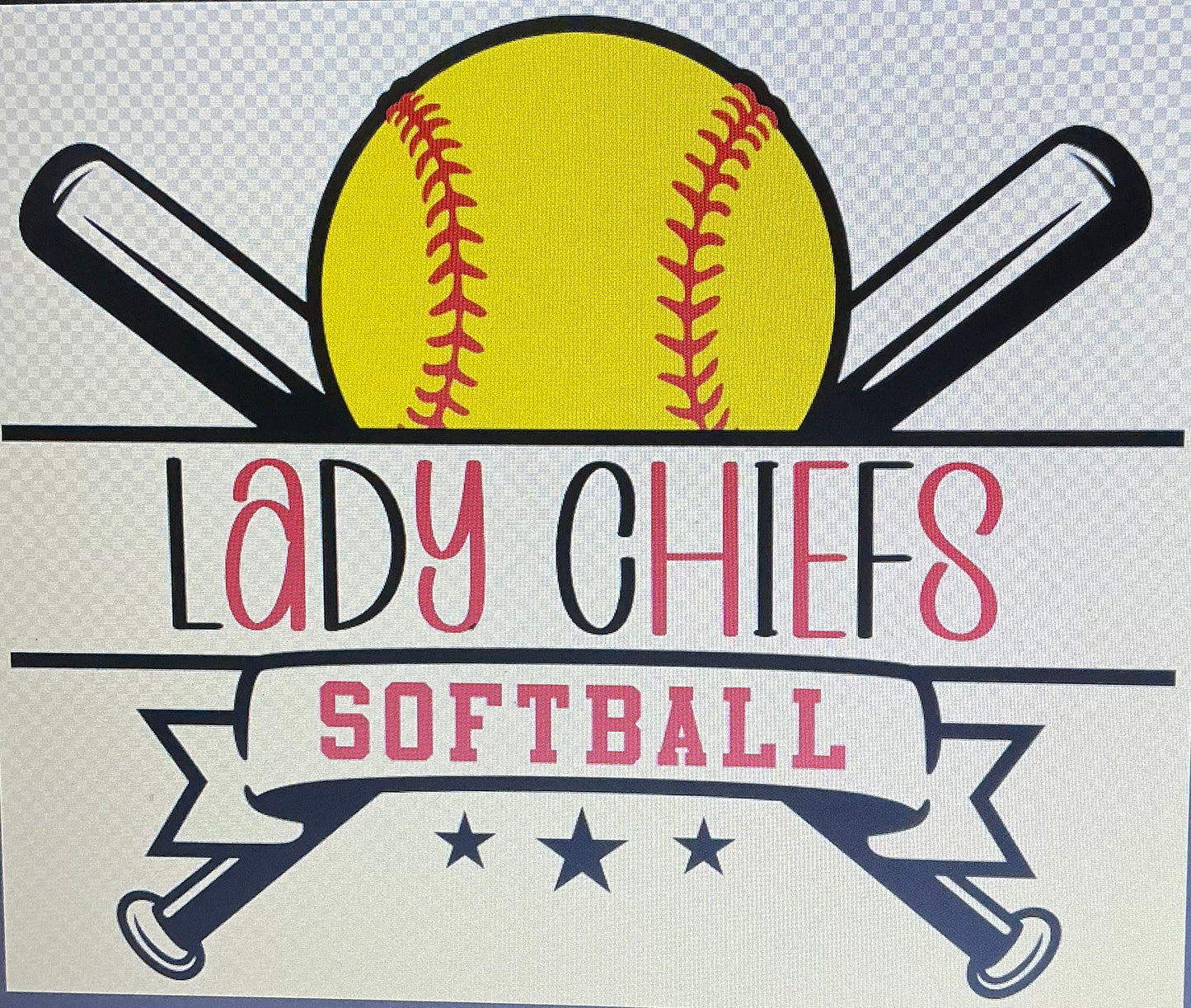 Lady Chiefs Window Decal