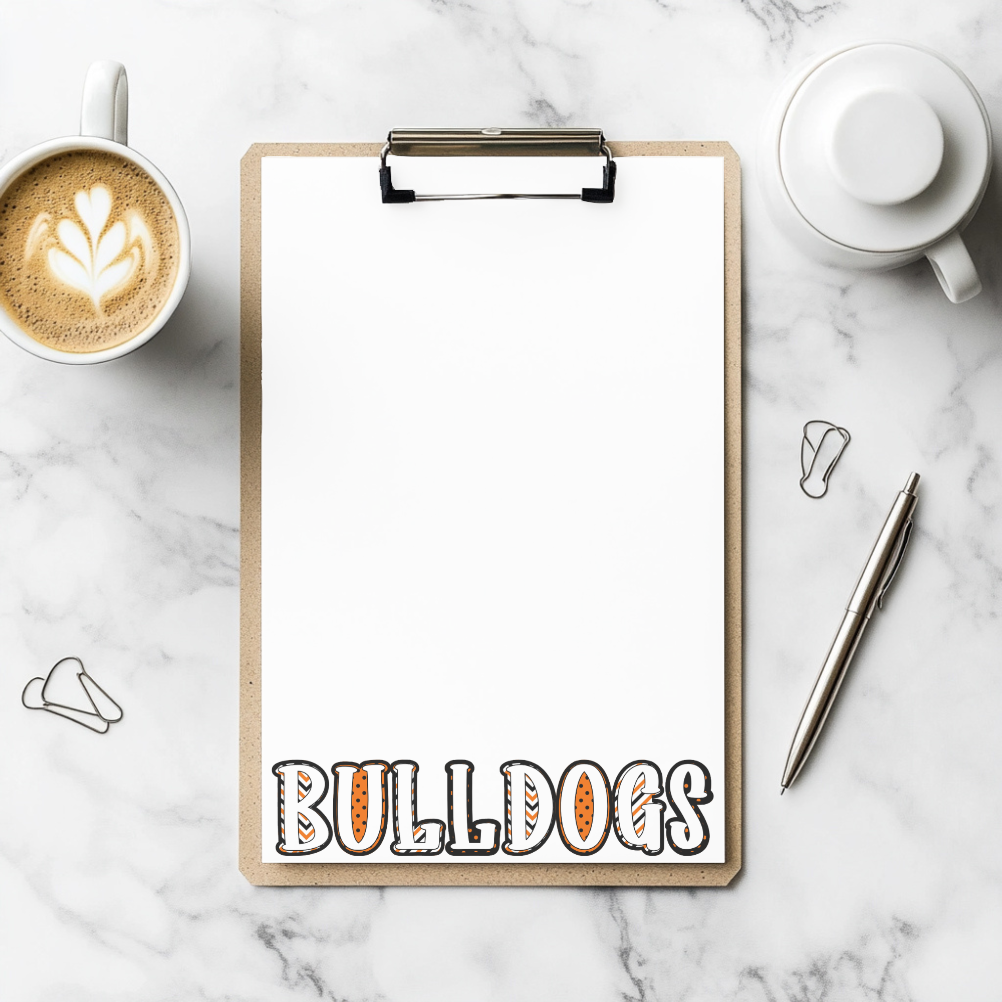 Bulldogs Notepad 8